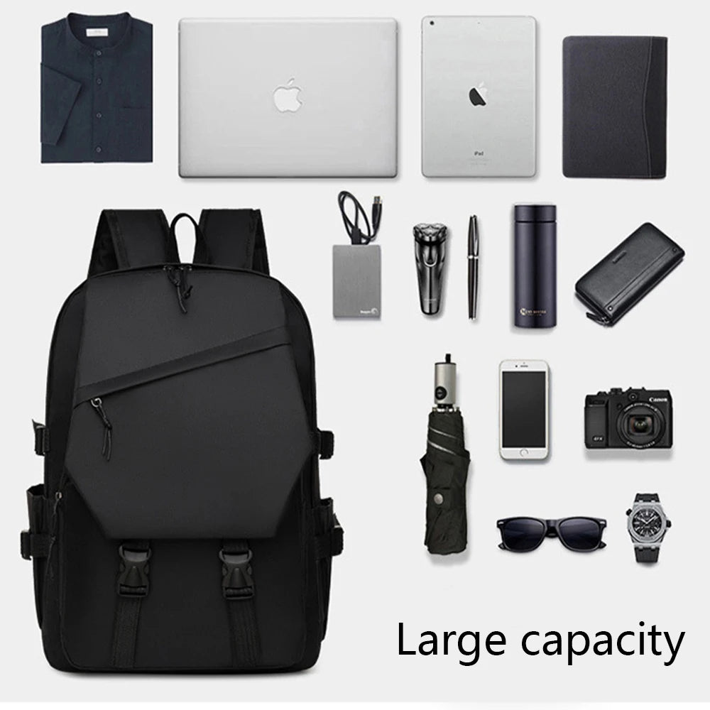 Business MEN'S Large Capacity Computer Backpack, Student Backpack, Simple and Casual Campus Backpack, Backpack